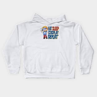 Cosplay time Kids Hoodie